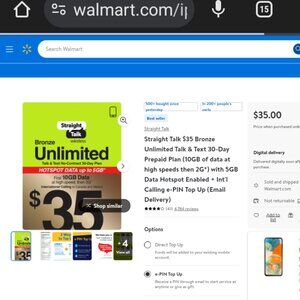 STRAIGHT TALK WIRELESS DATA PLAN. 12 OR 6 MONTHS. ONLY $129 ÓR $75. HALF PRICE.